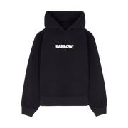 Katoenen hoodie met bubble print Barrow , Black , Heren