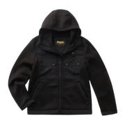 Hoodie Blauer , Black , Heren