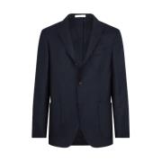 Heren Wol Four Season Blazer Boglioli , Black , Heren