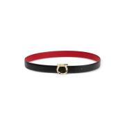 Belts Salvatore Ferragamo , Black , Dames