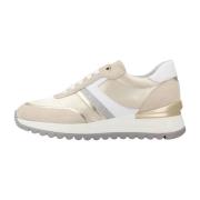 Stijlvolle Casual Sneakers Geox , Beige , Dames