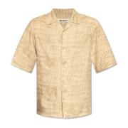 Shirt met logo Misbhv , Beige , Heren