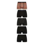 Vijf-pack katoenen boxershorts Paul Smith , Multicolor , Heren