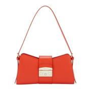 Shoulder Bags Furla , Orange , Dames