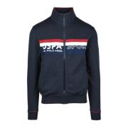 Katoenmix Sweatshirt U.s. Polo Assn. , Blue , Heren