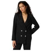 Roger Blazer Fabienne Chapot , Black , Dames