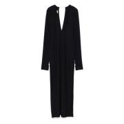 Maxi Dress MM6 Maison Margiela , Black , Dames