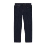 Slim Fit Carrot Jeans Blauw Denim Dondup , Blue , Heren