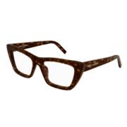 Mica Opt Zonnebril Saint Laurent , Brown , Unisex