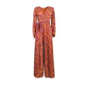 Geometrische Jumpsuit Polyester Multicolor Kocca , Multicolor , Dames