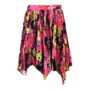 Stijlvolle Collection Rok van Polyester Versace , Pink , Dames