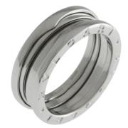 Pre-owned White Gold rings Bvlgari Vintage , Gray , Dames