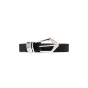 Suiker leren riem IRO , Black , Dames