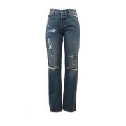 jeans Katoen Levi's , Blue , Dames