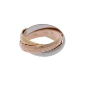 Pre-owned Rose Gold rings Cartier Vintage , Yellow , Dames