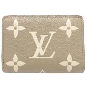 Pre-owned Leather wallets Louis Vuitton Vintage , Gray , Dames