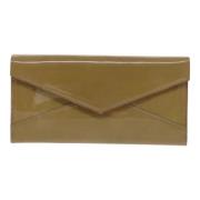 Pre-owned Leather wallets Cartier Vintage , Beige , Heren