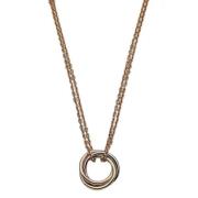 Pre-owned Rose Gold necklaces Cartier Vintage , Yellow , Dames