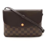 Pre-owned Plastic shoulder-bags Louis Vuitton Vintage , Brown , Dames