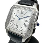 Pre-owned Metal watches Cartier Vintage , Black , Dames