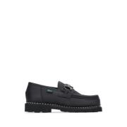 Stijlvolle Leren Schoenen voor Mannen Paraboot , Black , Heren