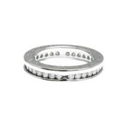 Pre-owned White Gold rings Bvlgari Vintage , Gray , Dames