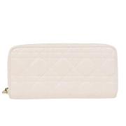 Pre-owned Leather wallets Dior Vintage , Pink , Dames