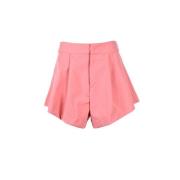 Roze Nylon Rits Shorts Weili Zheng , Pink , Dames