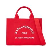 Tote Bags Karl Lagerfeld , Red , Dames