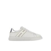 Klassieke leren sneakers met eigentijdse twist Hogan , Gray , Dames