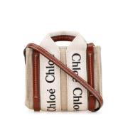 Pre-owned Canvas handbags Chloé Pre-owned , Beige , Dames