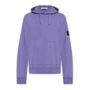 Hoodie Stone Island , Purple , Heren