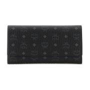 Canvas portemonnee MCM , Black , Dames