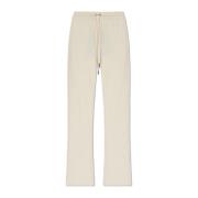 Wollen broek Versace , Beige , Dames