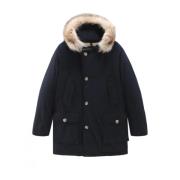 Arctische Parka met Teflon Coating Woolrich , Blue , Heren