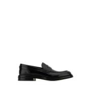 Klassieke zwarte leren loafers Dolce & Gabbana , Black , Heren