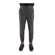 Zwarte Technische Elastische Broek RRD , Black , Heren