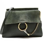 Pre-owned Leather shoulder-bags Chloé Pre-owned , Green , Dames