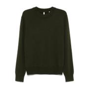 Groene Merino Moon Stijlvolle Sweater Sunflower , Green , Heren