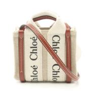 Pre-owned Leather handbags Chloé Pre-owned , Beige , Dames