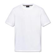 Katoenen T-shirt met ronde hals Brioni , White , Heren