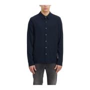 Clean Finish Jersey Shirt James Perse , Blue , Heren