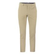 Slim-fit Trousers PT Torino , Beige , Heren