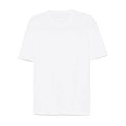 Witte Lange Mouw Contrast Tee Sunflower , White , Heren