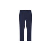 Vintage Navy GMT Chino Broek Hackett , Blue , Heren