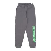 Verticale Logo Sweatpants Fleece Trainingspak Propaganda , Gray , Here...