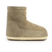 Dames Iconische Lage Sneeuwlaarzen Moon Boot , Beige , Dames