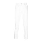 Denim Jeans met stijl C5-Tj05B10Bas Oa14 PT Torino , White , Heren