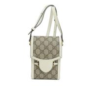 Pre-owned Plastic shoulder-bags Gucci Vintage , White , Dames