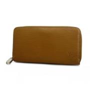 Pre-owned Leather wallets Louis Vuitton Vintage , Brown , Unisex